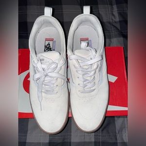 Vans Skate Kyle Walker Blanc & Gum Skate Shoes Size 10.5